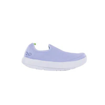 Oofos Oomg Eezee Purple Jade 5072-whtjde Women's In Blue