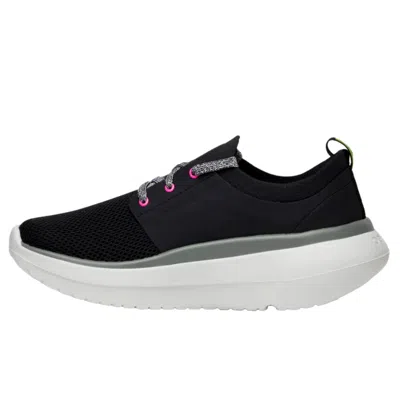 Oofos Oomy Stride White / Black 5077-whtblk Women's