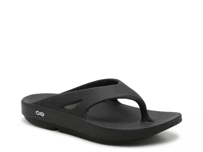 Oofos Ooriginal Flip Flop In Black