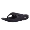 Oofos Ooriginal Recovery Sandal Black Ooriginal-blk Men's In Black