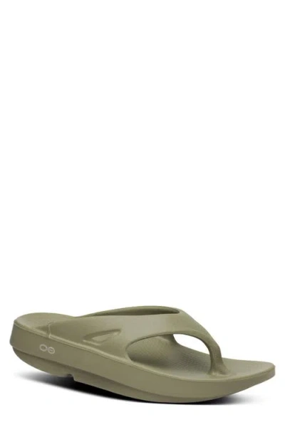 Oofos Ooriginal Sandal In Green