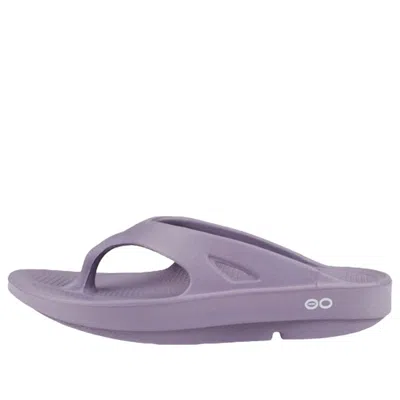 Oofos Ooriginal Sandal 'mauve' In Purple