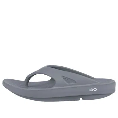 Oofos Ooriginal Sandal 'slate' In Blue