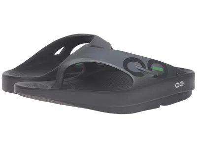 Oofos Ooriginal Sport Sandal Sandals Black/graphite :
