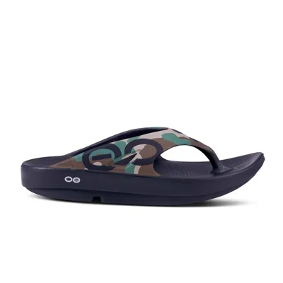 Oofos Ooriginal Sport Thong - Unisex In Camo In Black