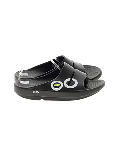 Oofos Sandals In Black
