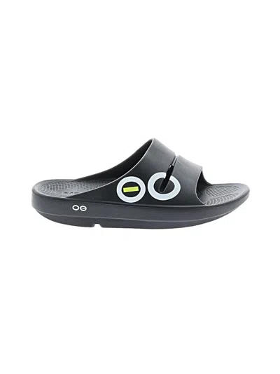 Oofos Sandals In Black