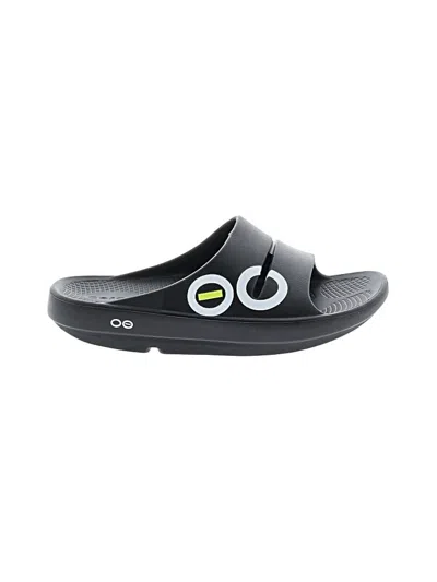 Oofos Sandals In Black