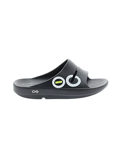 Oofos Sandals In Black