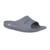 Oofos Unisex Ooahh Slides In Slate In Gray