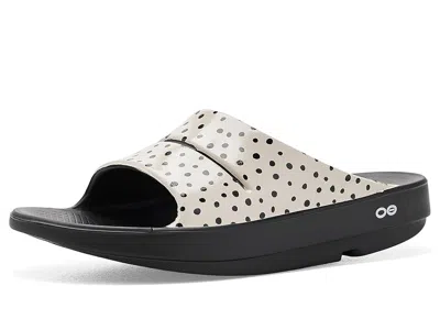 Oofos Women's Ooahh Limited Slide Women's Sandals Pebble: 11 Medium In Neutral