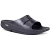 Oofos Oomega Ooahh Slide Sandal In Blue