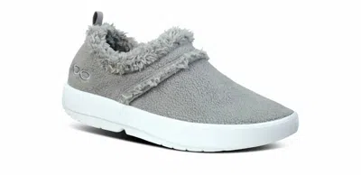 Oofos Women's Oocoozie Low Shoes In Slate In Gray