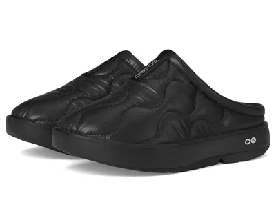 Oofos Women's Oocoozie Thermo Mule Shoe Women's Walking Shoes Black: 9.5 M