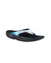 Oofos Oolala Luxe Flip Flop In Gray