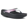 Oofos Women's Oomega Oolala Luxe Sandal In Calypso In Multi