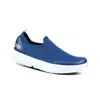 Oofos Women's Oomg Eezee Low Recovery Shoes In Navy In White