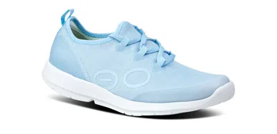 Oofos Women's Oomg Sport Low Shoes In Carolina Blue In Multi