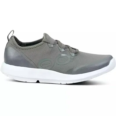 Oofos Women's Oomg Sport Lacing System Sneakers In Olive In Green