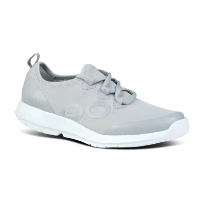Oofos Women's Sport Long Sleeve Sneaker Shoes In Slate Grey In Gray