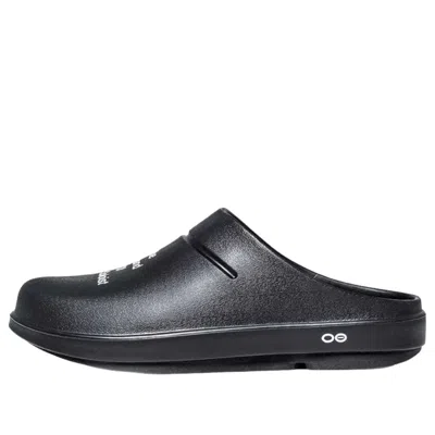 Oofos X Takahiromiyashita The Soloist The Sound Of The Soloist Clog 'black'