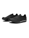 Oofos X Takahiromiyashitathesoloist. Men Checker Sneaker In Black In Black