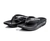 Oofos X Takahiromiyashitathesoloist. Men Slider Flip Flop In Black In Black