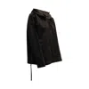 Oofwear Black Technical Fabric Jacket In Black