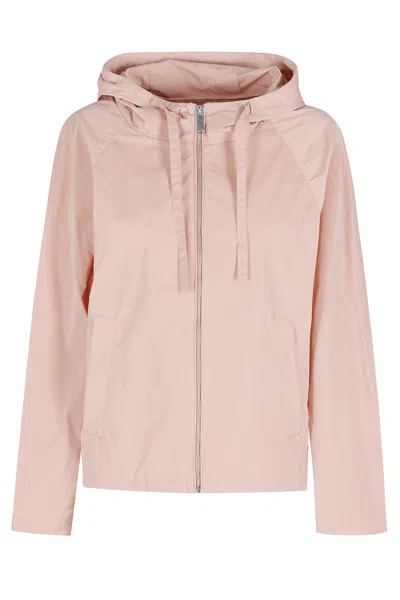 Oofwear Pink Memory Hooded Drawstring Polyester Jacket