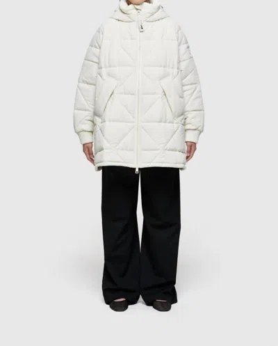 Oofwear Puffer 9252 Jacket In Ivory In Multi