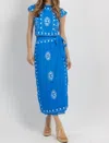 Ooh Fashion Kamora Skirt Set In Cobalt In Blue