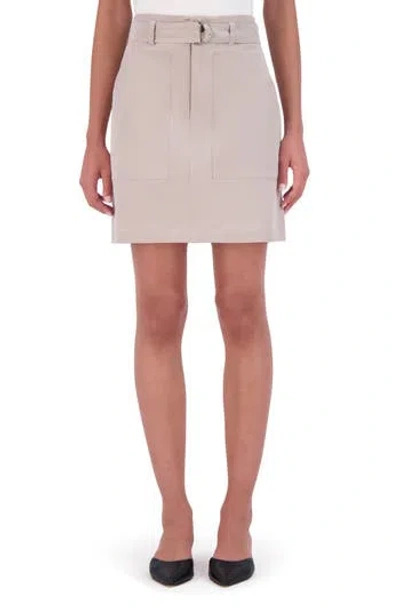 Ookie & Lala Belted Skort In Camel
