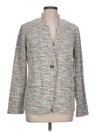 Pre-owned Ookie & Lala Blazer Jacket In Gray