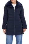 Ookie & Lala Carbon Stadium Puffer Jacket In Blue