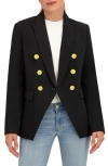 Ookie & Lala Double Breasted Blazer In Multi