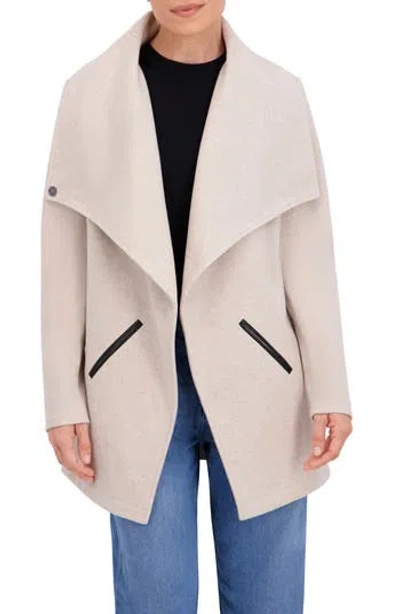 OOKIE & LALA OOKIE & LALA DRAPE COLLAR OPEN FRONT JACKET