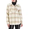 Ookie & Lala Plaid Shacket In Multi