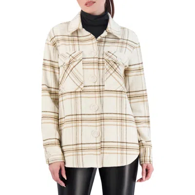 Ookie & Lala Plaid Shacket In Multi