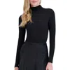 Ookie & Lala Turtleneck Bodysuit In Black