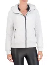 OOKIE & LALA WOMEN'S HOODED QUILTED BOMBER JACKET