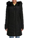 Ookpik Women's Axel Faux Fur Puffer Coat In Black