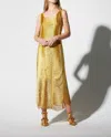 Oolala Gatsby Dress In Gold In Gold