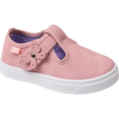 Oomphies Kids' Olivia Butterfly Sneaker In Pink