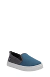 Oomphies Kids' Rascal Slip-on Sneaker In Teal/ Charcoal