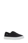 Oomphies Kids' Robin Slip-on Sneaker In Black
