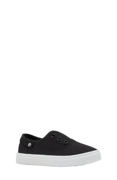 Oomphies Kids' Robin Slip-on Sneaker In Black