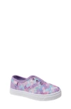 Oomphies Kids' Robin Slip-on Sneaker In Purple/multi
