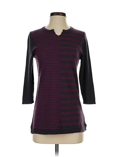 Pre-owned Oonagh By Nanette Lepore Cashmere Pullover Sweater In Purple