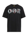 Oor Studio Man T-shirt Black Size Xxl Cotton In Black