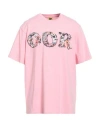Oor Studio Man T-shirt Pink Size Xxl Cotton